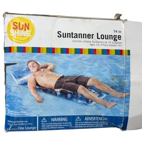 74-Inch My Sunshine Suntanner Lounge For Ages 14+ With Coil-Beam Construction - Picture 3 of 3